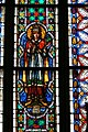 Neogotisch venster Paus Gregorius I