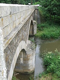 Most přes řeku Trnavu (pod Křelovicemi)