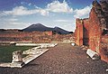 Vesuvius vanuit Pompei