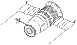 A Szojuz 7K–L1 rajza