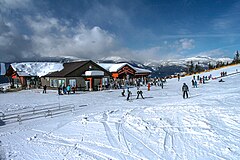 Mount Revelstoke, North America's biggest vertical drop at 1713m (5620 ft).