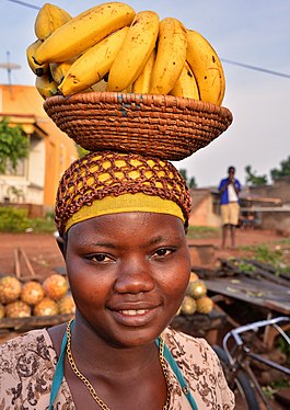 Vendedora de bananas