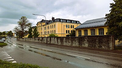 Tidigare huvudkasern vid Mariestadsvägen.