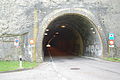 Norda Tunelportalo sur la kulmino de Passwang-Pasejo