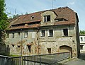 Mühle und Wohnhaus in offener Bebauung