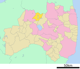 Kitashiobara – Mappa