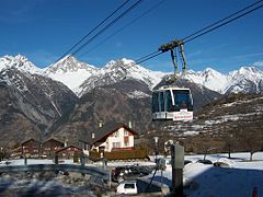 Luftseilbahn nach Unterbäch