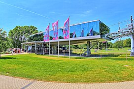 Luisenpark: Seilbahnstation