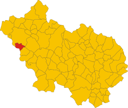 Sgurgola – Mappa