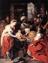 L'Adoration des Mages, Pierre Paul Rubens