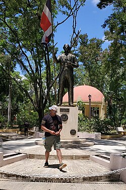 Statue in San Jose de Ocoa, Dominican Republic.