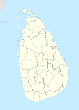 Galle na mapi Šri Lanke