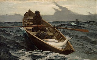 Winslow Homer, Sis Uyarısı, suluboya, 1885, Güzel Sanatlar Müzesi, Boston