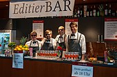 EditierBAR 2016 mit einem Teil des Barteams