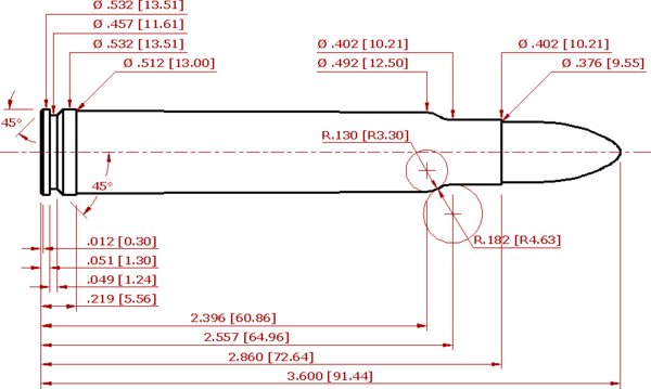 .375 Weatherby Magnum Schematic