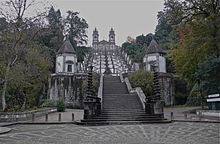Santuário Bom Jesus do Monte, em Braga, Portugal