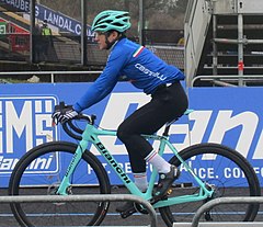 Chiara Teocchi bei der Cyclocross-WM 2018