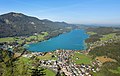 Blick vom Ellmaustein auf den Fuschlsee