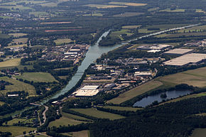 Blick auf Häfen Uffeln von Norden