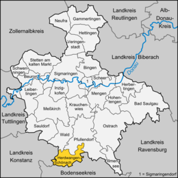 Herdwangen-Schönach - Localizazion