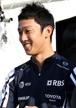 Kazuki Nakajima vuonna 2009