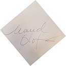 Firma di Maud Olofsson