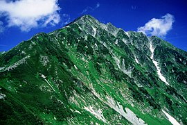 Il Tateyama dall'Higashi-Ichinokoshi