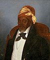 Portrait d'un Africain-Américain par Julien Hudson, 1835.