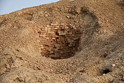 Well at Mehrgarh Archaeological site