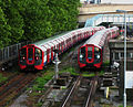 2009 Tube Stock im Northumberland Park Depot