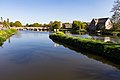 La Vilaine à Pont-Réan et l'écluse.