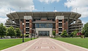 Bryant–Denny Stadium home of Alabama Crimson Tide football team