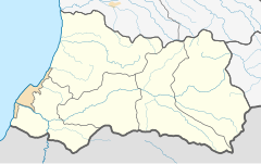 コブレチの位置（アジャリア自治共和国内）