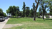 View north-east from the corner of Needham and Park Avenues