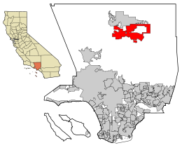 Palmdale – Mappa