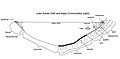 Image 23Cross sectional diagram of limnological lake zones (left) and algal community types (right) (from Lake)