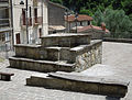 Fontana all'interno del borgo