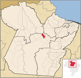 Vitória do Xingu – Mappa