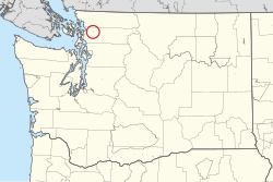 Location of the Upper Skagit Indian Tribe