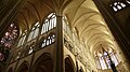 Pareti della navata e del transetto nella cattedrale di Notre-Dame di Amiens (dal 1220)