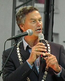 B.B. Schneiders tijdens opening Haarlem Jazz Stad (2010)