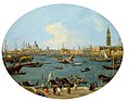 Canaletto: Velencei látkép a Riva degli Schiavoniról, 1730/1740 körül