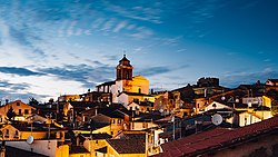 View of Castel San Pietro Romano