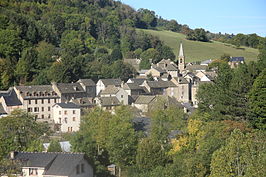 Gezicht op Bagnols-les-Bains