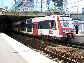 Image illustrative de l’article Gare du Pont du Garigliano - Hôpital européen Georges-Pompidou