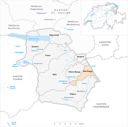 Bad Ragaz – Mappa