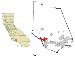 Location in Ventura County