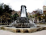 "Seven beauties" fountain–sculptural ensemble, together with Eldar Zeynalov. (1987, Baku)