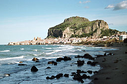 Panorama över Cefalù