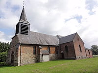 L'église Sainte-Eugénie.